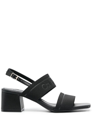Calvin Klein 55mm block heel sandals sandals - Black