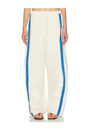 Araminta James Rico Linen Pant in Ivory. Size L. Also in S, XS.