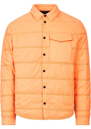 Aztech Mountain Loge Peak quilted shirt jacket - Orange