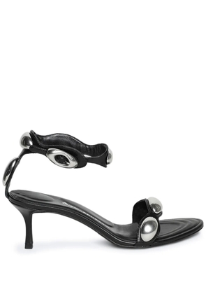 Alexander Wang Dome 65mm leather sandals - Black