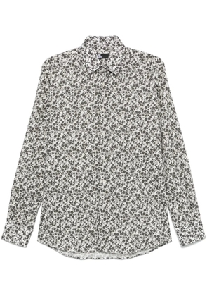 Karl Lagerfeld floral-print shirt - Grey