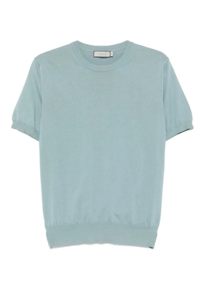 Canali knitted T-shirt - Blue