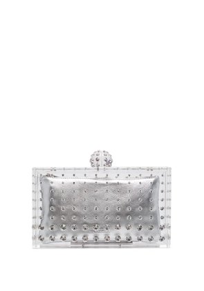 Aquazzura Tequila clutch bag - Neutrals