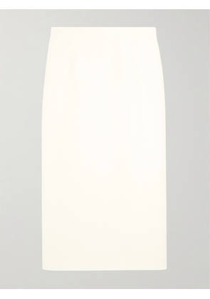 Alessandra Rich - Wool Midi Skirt - White - IT36,IT38,IT40,IT42,IT44,IT46
