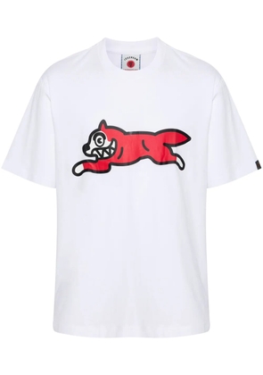 ICECREAM Running Dog cotton T-shirt - White