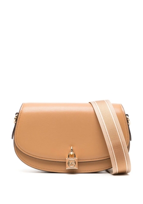Michael Michael Kors Mila leather crossbody bag - Brown