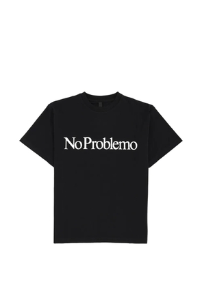 NO PROBLEMO logo T-shirt - Black