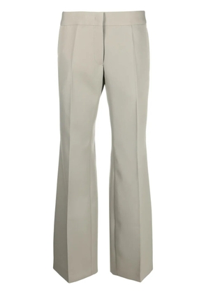 Jil Sander wide-leg wool tailored trousers - Green