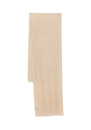 AKEE INTERNATIONAL wool scarf - Neutrals