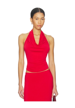 Bella Venice The Elsa Halter Top in Red. Size L. Also in M, S, XS.
