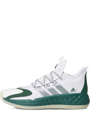 adidas Pro Boost Low 'White Dark Green' sneakers