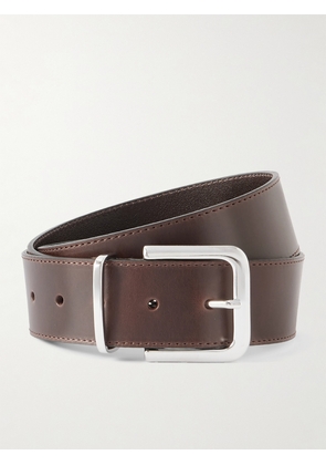 The Frankie Shop - Sarno Leather Belt - Brown - XXS,XS,S,M,L,XL