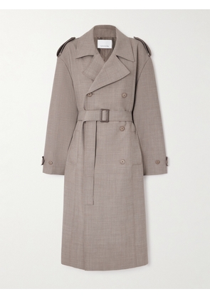 The Frankie Shop - Bleecker Woven Trench Coat - Brown - XXS,XS,S,M,L,XL