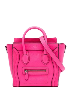 Celine Pre-Owned 2011 Nano Leather Luggage Tote satchel - Pink