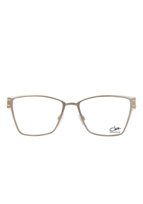 Cazal squar-frame glasses - Brown