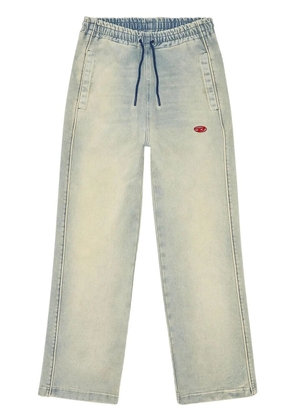 Diesel D-Martians Track 068JX wide-leg jeans - Blue