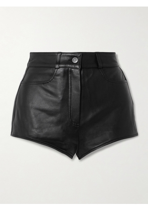 The Frankie Shop - Loen Leather Shorts - Black - XXS,XS,S,M,L,XL