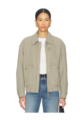 CLOSED Zipped Jacket in Grey. Size L. Also in M, S, XL, XS.