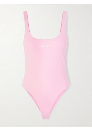 Versace - Appliquéd Swimsuit - Pink - 1,2,3,4,5