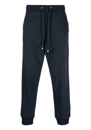 Giorgio Armani drawstring wool track pants - Blue