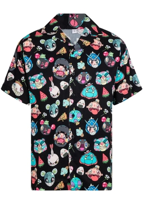 KARAFURU Universe all-over print shirt - Black