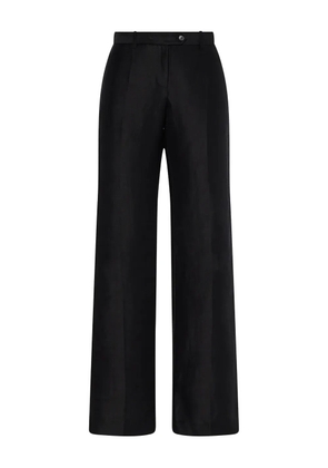 The Row Ali wide-leg trousers - Black