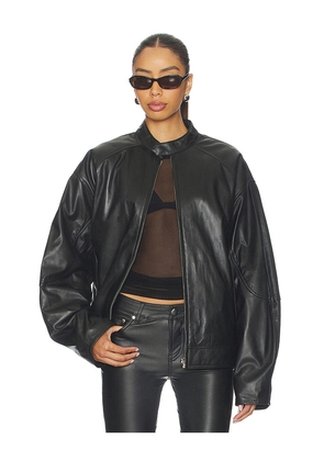 EB Denim Domenico Bomber Jacket in Black. Size M. Also in S.