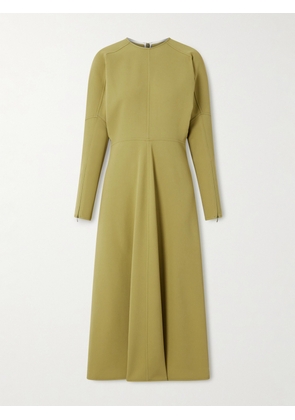 Victoria Beckham - Crepe Midi Dress - Green - UK 4,UK 6,UK 8,UK 10,UK 12,UK 14,UK 16