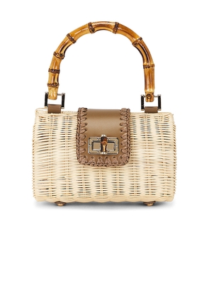 BTB Los Angeles Brandi Clutch in Neutral.