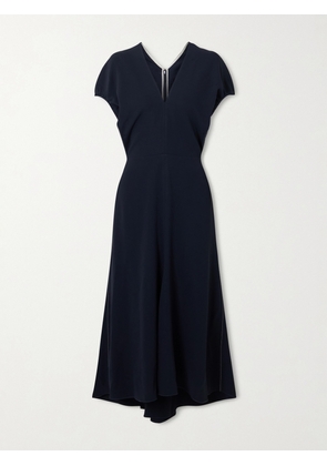 Victoria Beckham - Crepe Midi Dress - Blue - UK 4,UK 6,UK 8,UK 10,UK 12,UK 14,UK 16