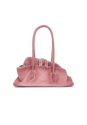 THE ATTICO La Passeggiata Small Top Handle Bag in Rose.