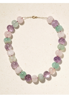 JIA JIA - Xl Gold Quartz Necklace - Multi - One size