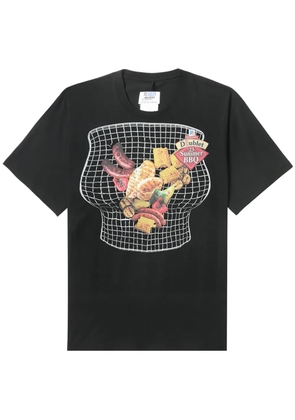 Doublet graphic-print cotton T-shirt - Black
