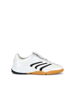 adidas Originals Predator Sala in White. Size 10. Also in 6, 7, 7.5, 8, 8.5, 9, 9.5.