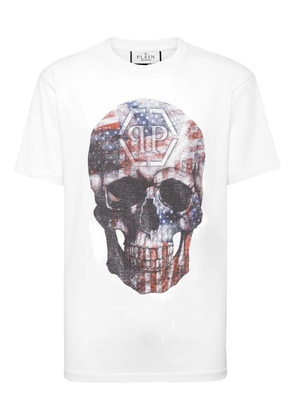 Philipp Plein Skull America T-shirt - White