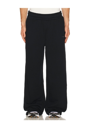 Daily Paper Wide Leg Pants in Black. Size L. Also in M, XL/1X.