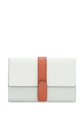 Furla logo-embossed wallet - Green