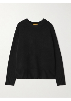 Guest In Residence - Cashmere Sweater - Black - x small,small,medium,large,x large