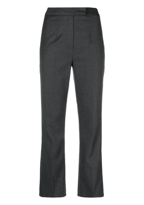 John Galliano Pre-Owned 1990s straight-leg wool trousers - Grey