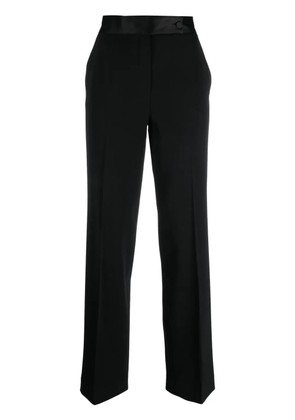 Antonelli asymmetric front-button tailored trousers - Black