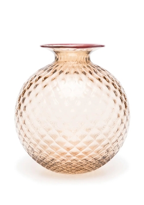 Venini Monofiori Balloton vase (21,5cm) - Brown