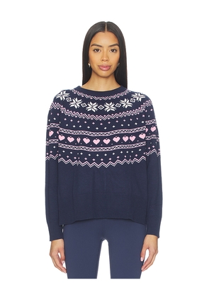 BEACH RIOT Elizabeth Sweater in Navy. Size L. Also in M, S, XL, XS.