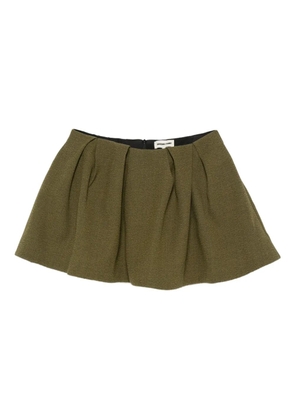 SHUSHU/TONG Aline A-line mini skirt - Green