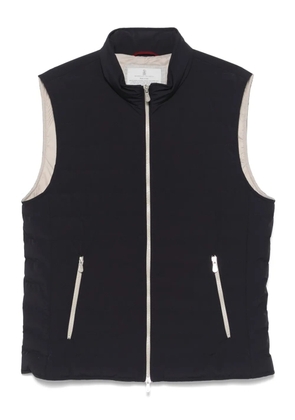 Brunello Cucinelli quilted gilet - Blue