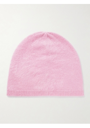 LISA YANG - Brushed-cashmere Beanie - Pink - One size