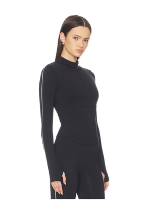 Astoria Half Zip Jacket in Black. Size L. Also in M, S, XL, XS.