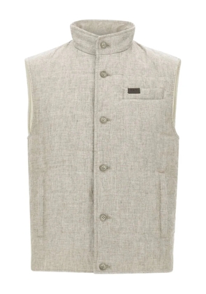 Fay quilted gilet - Neutrals
