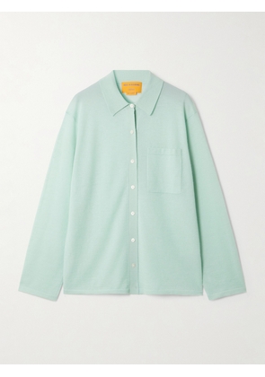 Guest In Residence - Showtime Cashmere Shirt - Green - x small,small,medium,large,x large
