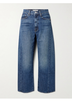 Mother - The Half Pipe Ankle Mid-rise Wide-leg Jeans - Blue - 23,24,25,26,27,28,29,30,31,32