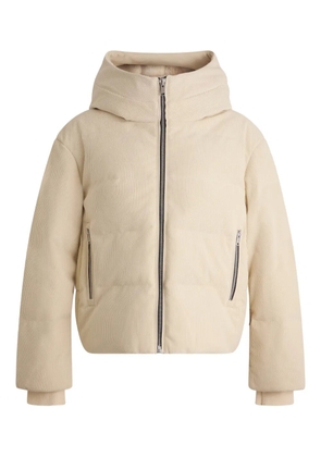 Fusalp barsy hooded corduroy ski jacket - Neutrals